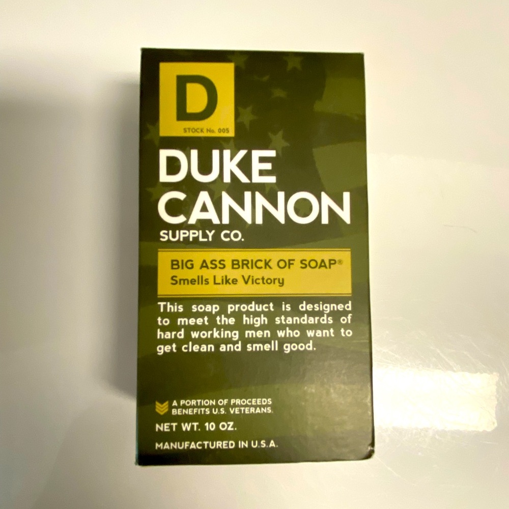 Duke Cannon Men’s Bar Soap 🧼